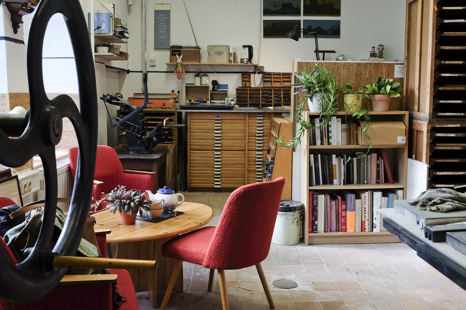 Officina Arcana, Heike Schnotale, Bleisatz und Buchdruck Officina Arcana