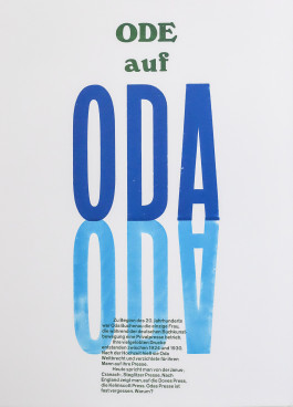 Plakat zu Frauen im graphischen Gewerbe, Verein für die Schwarze Kunst, gefertigt von Heike Schnotale, Officina Arcana, Bleisatz, Buchdruck Officina Arcana