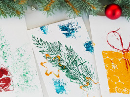 Selbstgestaltete Karten aus dem Weihnachtskurs, Officina Arcana Officina Arcana