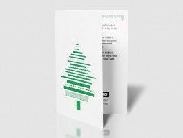 Bild des Kundenprojekts Weihnachtskarte der Officina Arcana in Pirna, Sachsen. Grafikdesign, Handsatz und Buchdruck Officina Arcana