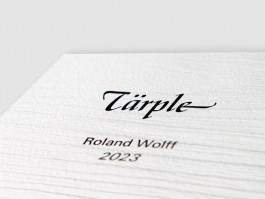 Bild des Kundenprojekts zur Tärple der Officina Arcana in Pirna, Sachsen. Grafikdesign, Handsatz und Buchdruck Officina Arcana